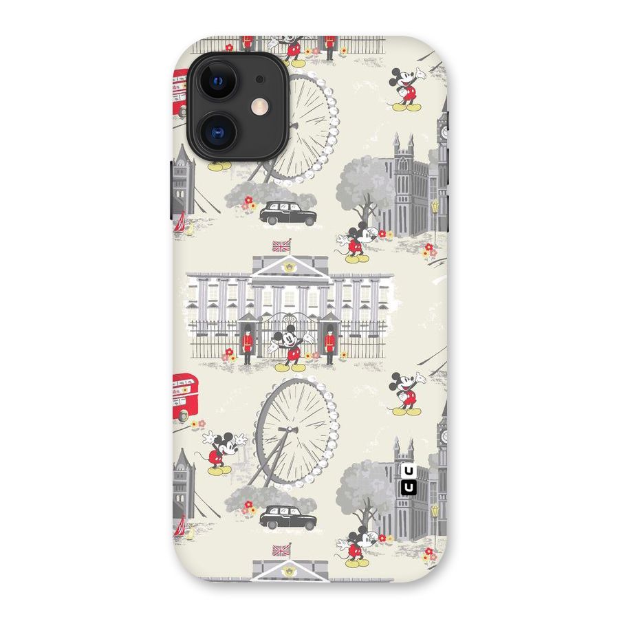 City Tour Pattern Back Case for iPhone 11