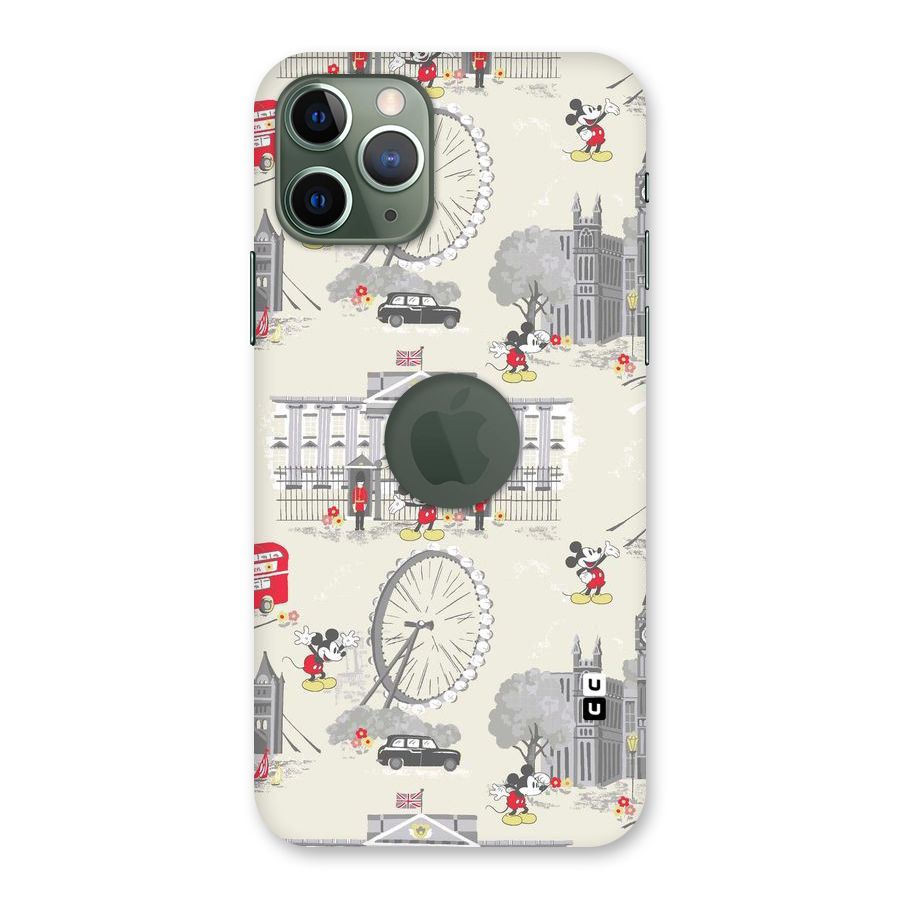 City Tour Pattern Back Case for iPhone 11 Pro Logo  Cut
