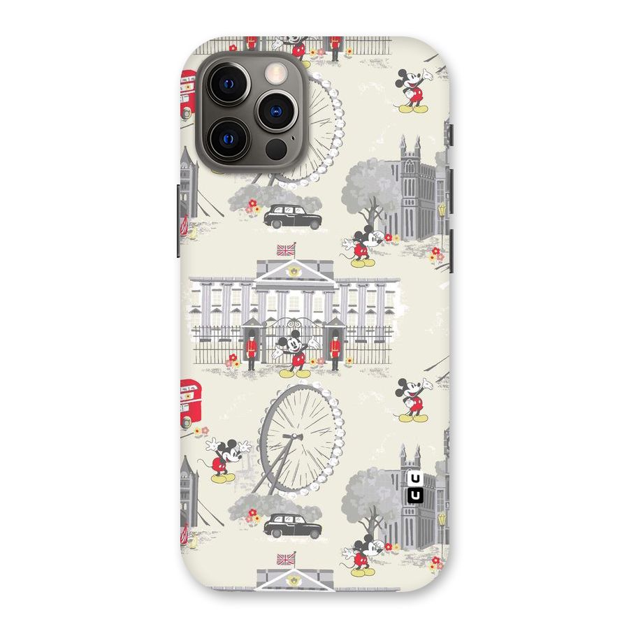 City Tour Pattern Back Case for iPhone 12 Pro