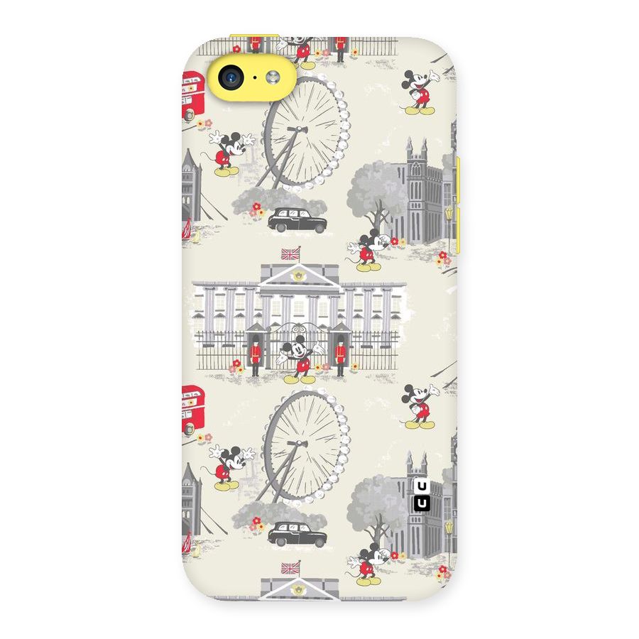 City Tour Pattern Back Case for iPhone 5C