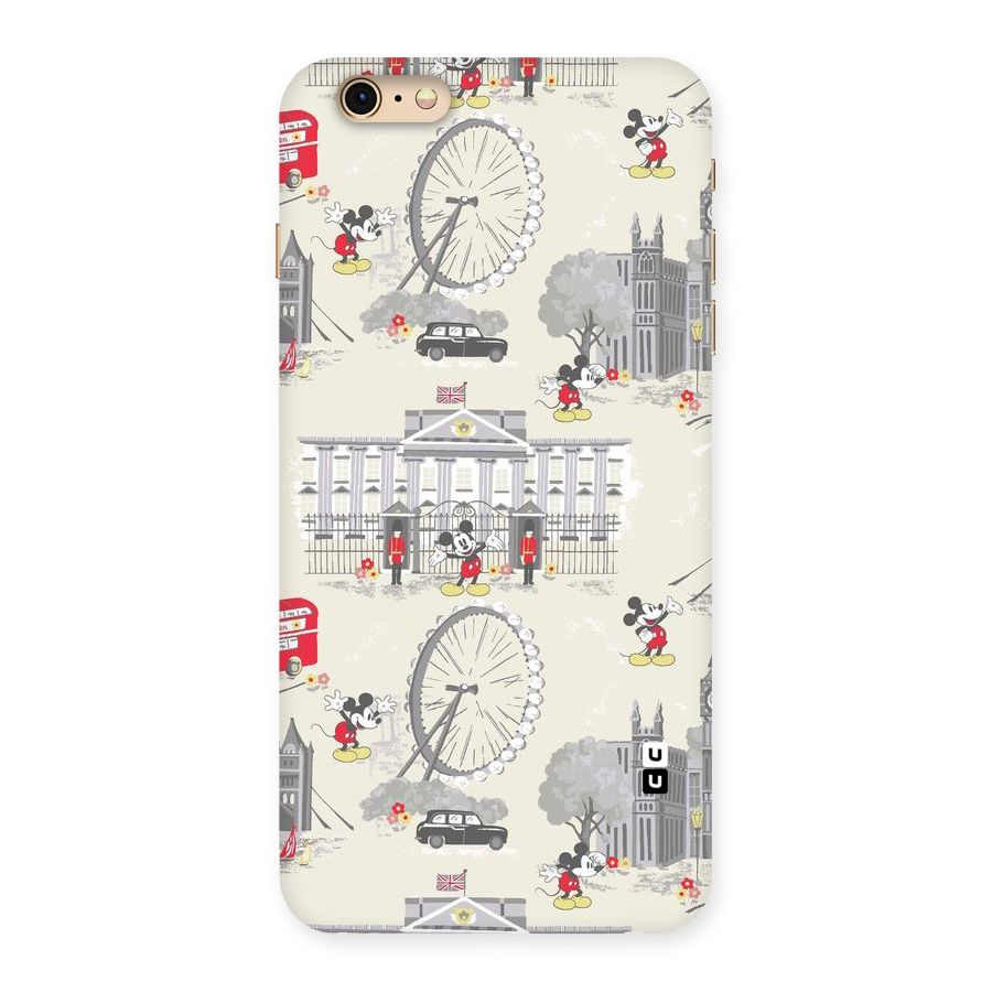 City Tour Pattern Back Case for iPhone 6 Plus 6S Plus