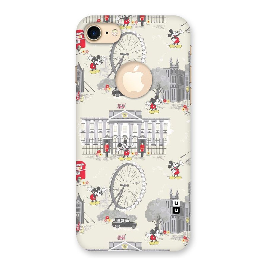 City Tour Pattern Back Case for iPhone 7 Logo Cut