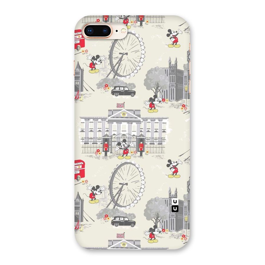 City Tour Pattern Back Case for iPhone 8 Plus