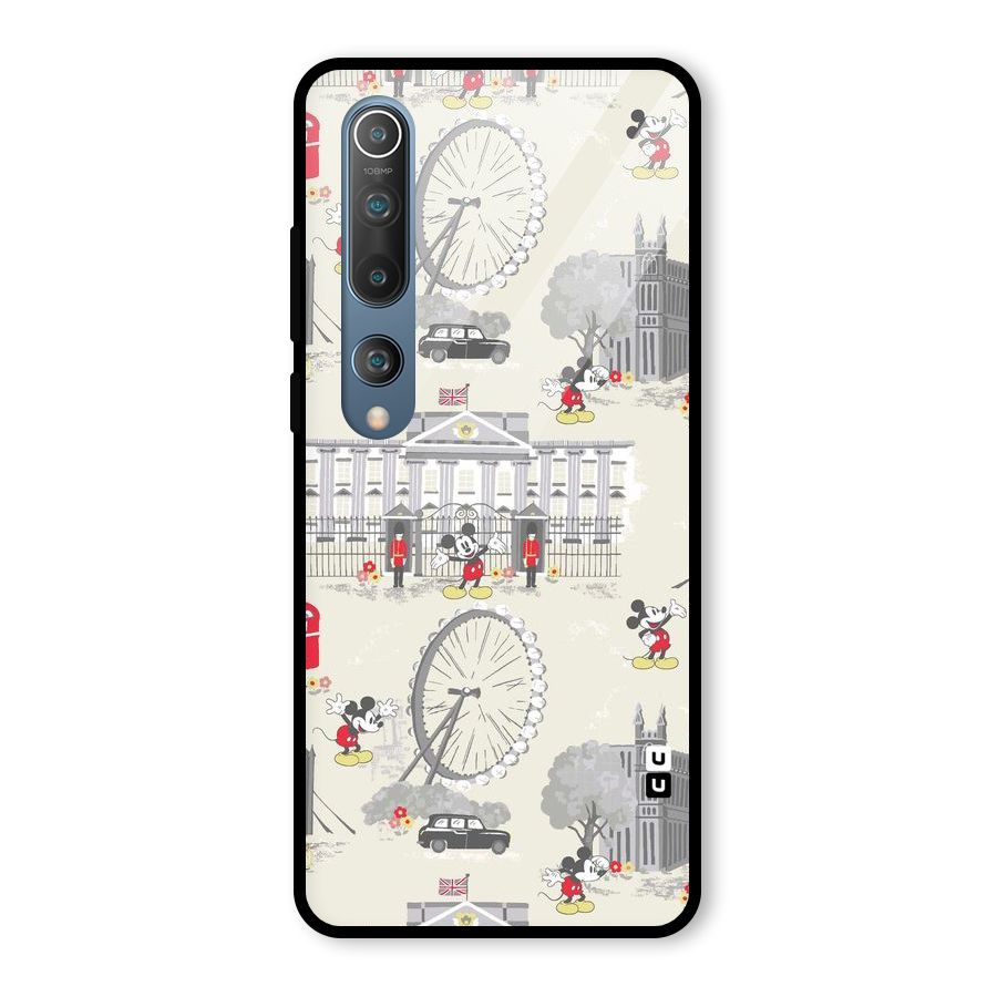 City Tour Pattern Glass Back Case for Mi 10