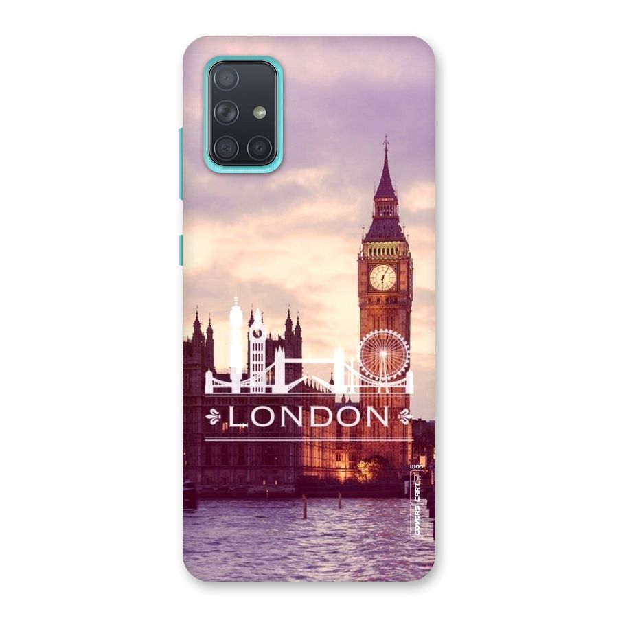 City Tower Back Case for Galaxy A71