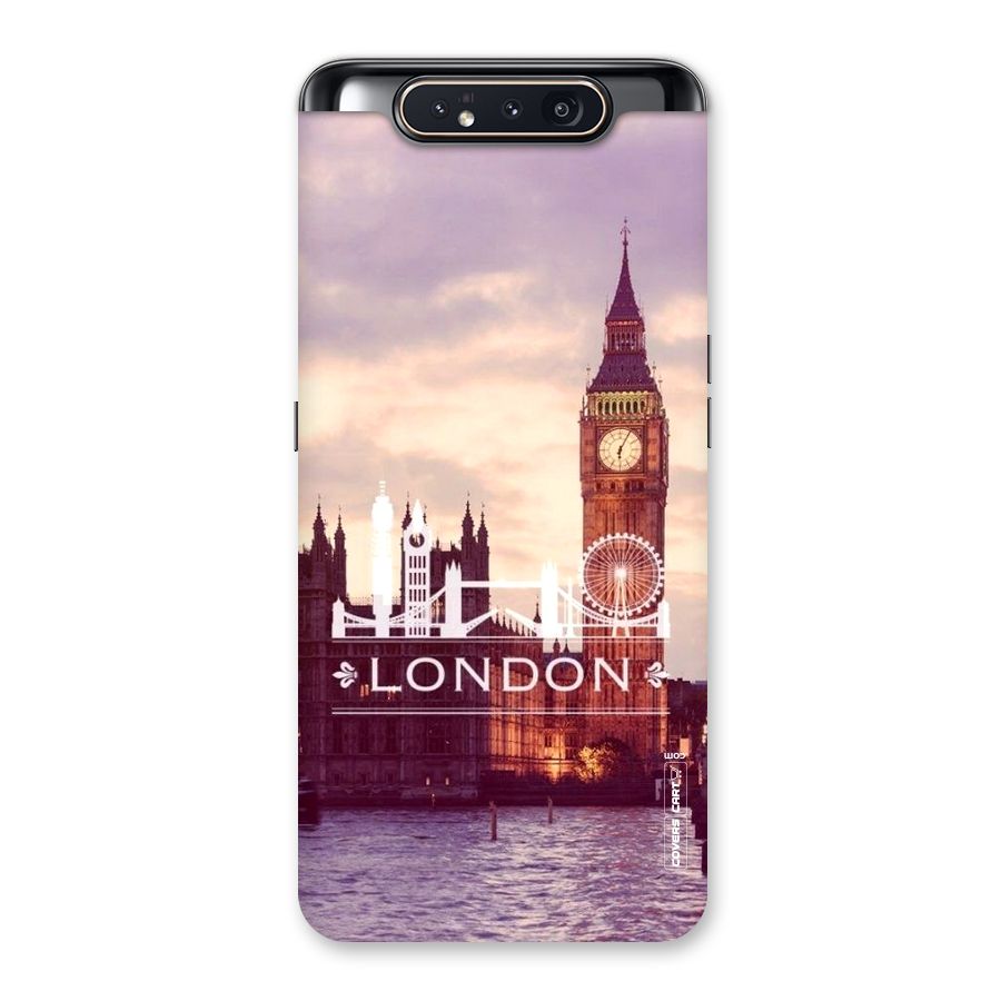 City Tower Back Case for Galaxy A80