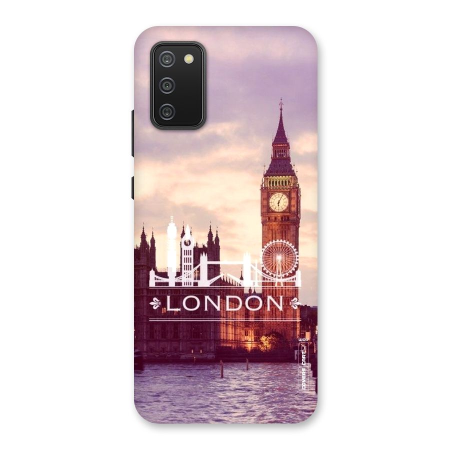 City Tower Back Case for Galaxy M02s