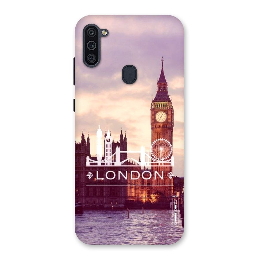 City Tower Back Case for Galaxy M11