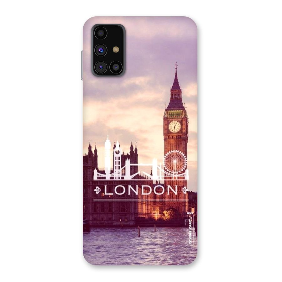 City Tower Back Case for Galaxy M31s