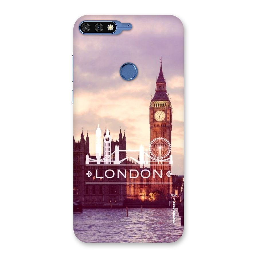 City Tower Back Case for Honor 7C