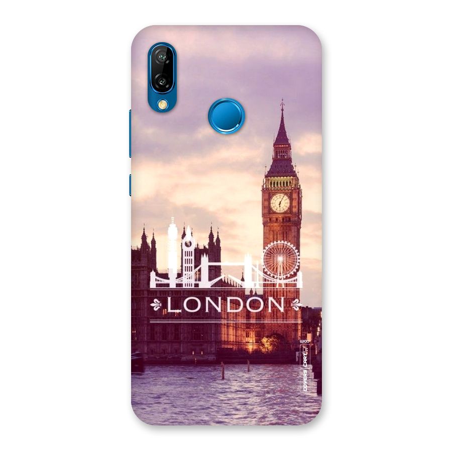 City Tower Back Case for Huawei P20 Lite