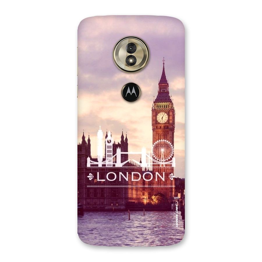 City Tower Back Case for Moto G6 Play
