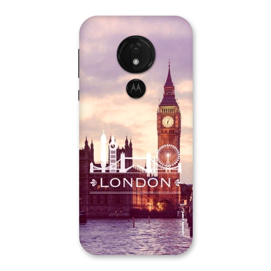 City Tower Back Case for Moto G7 Power