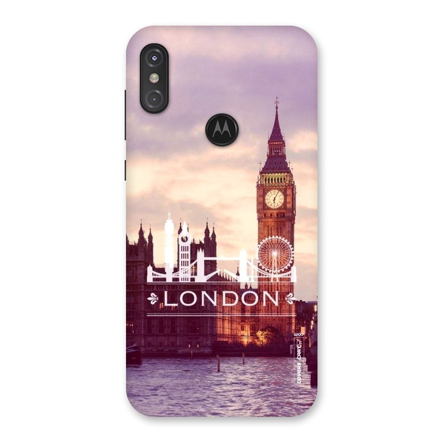 City Tower Back Case for Motorola One Power