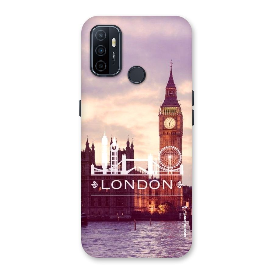 City Tower Back Case for Oppo A32