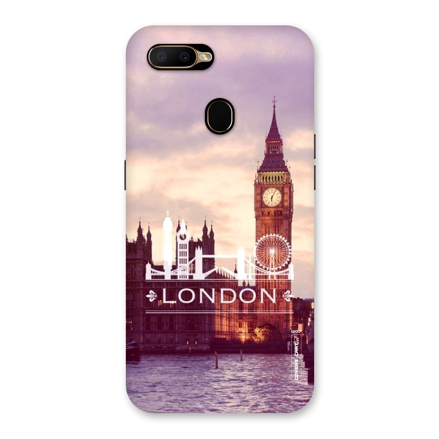 City Tower Back Case for Oppo A5s