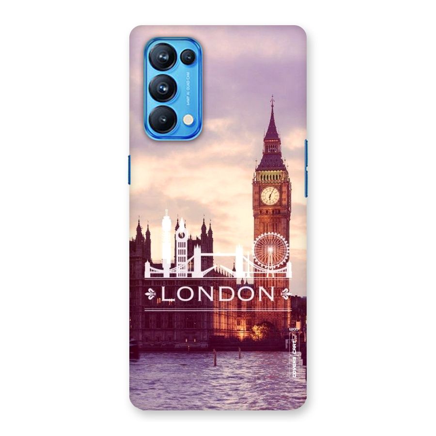 City Tower Back Case for Oppo Reno5 Pro 5G