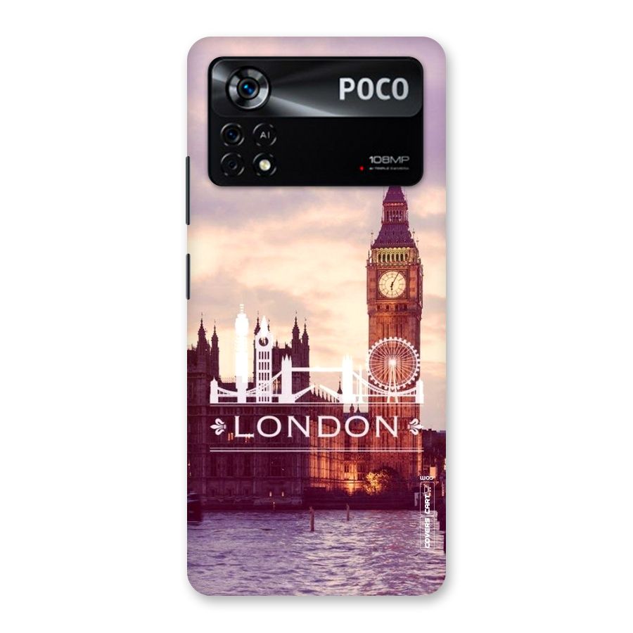 City Tower Back Case for Poco X4 Pro 5G