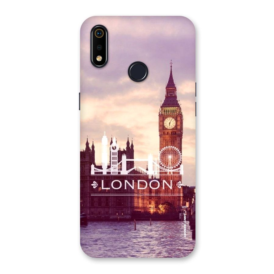 City Tower Back Case for Realme 3i
