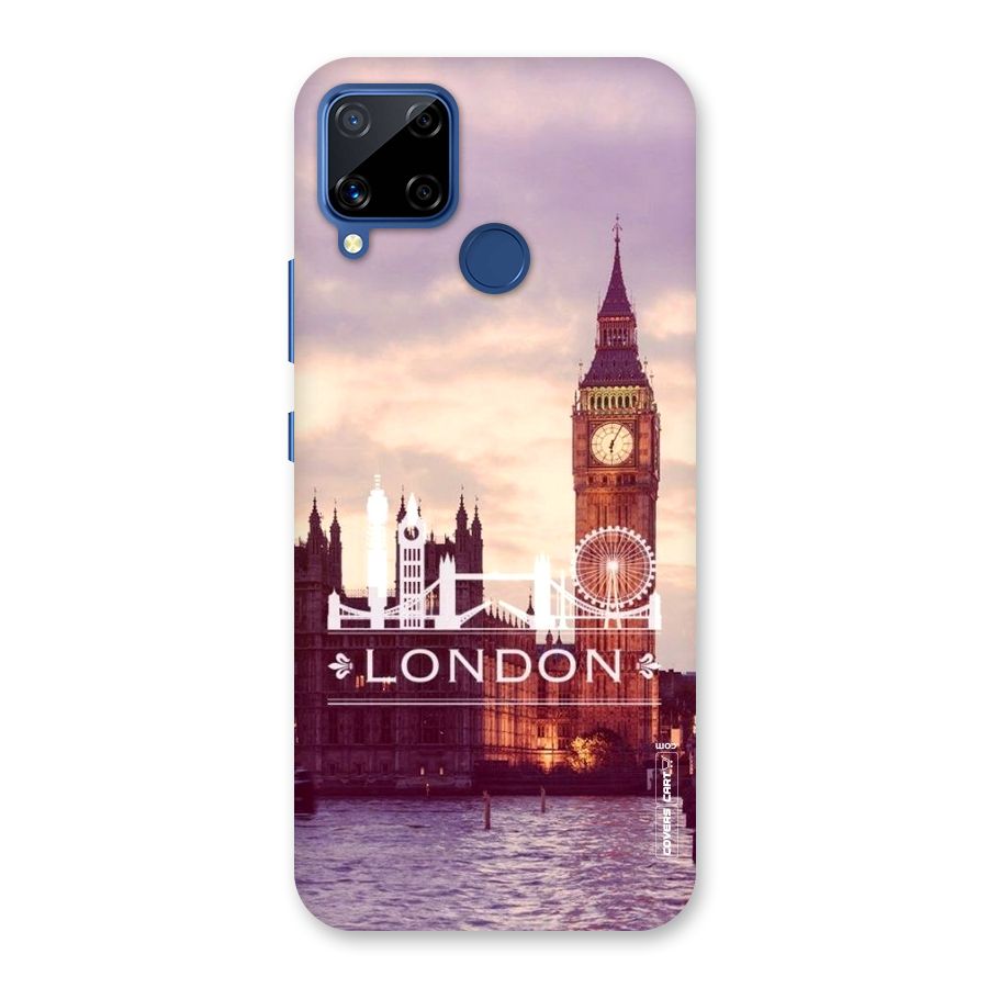 City Tower Back Case for Realme Narzo 30A