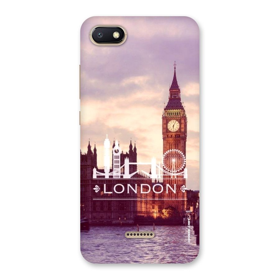 City Tower Back Case for Redmi 6A