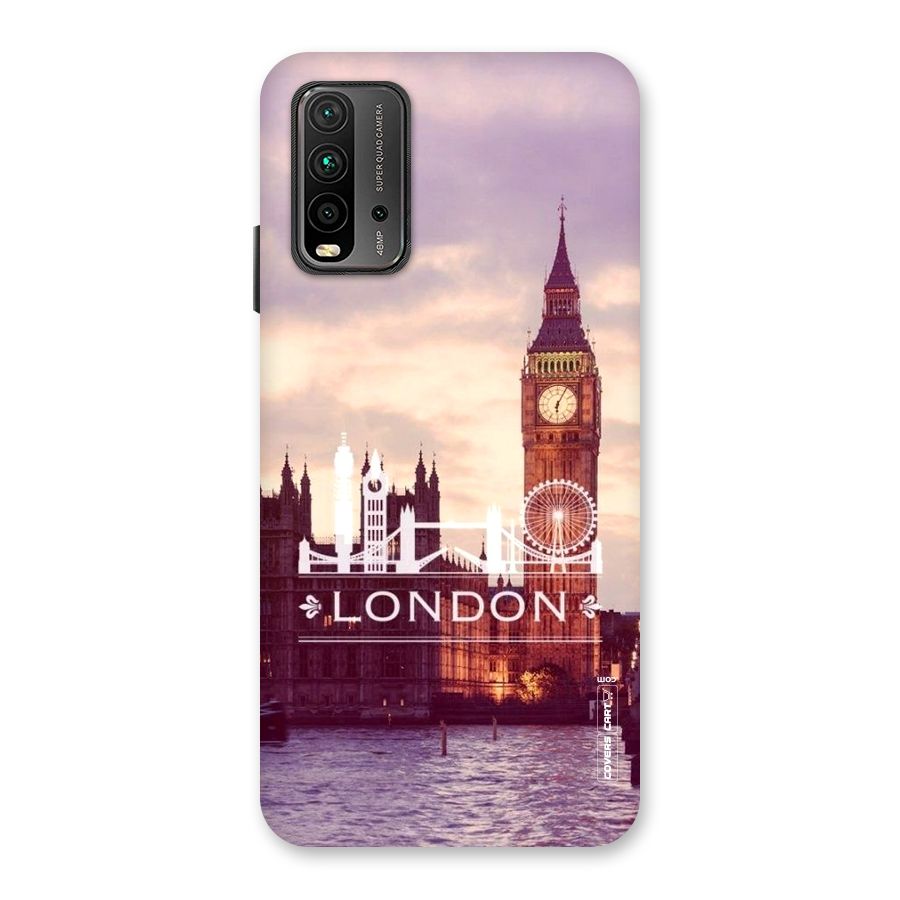 City Tower Back Case for Redmi 9 Power