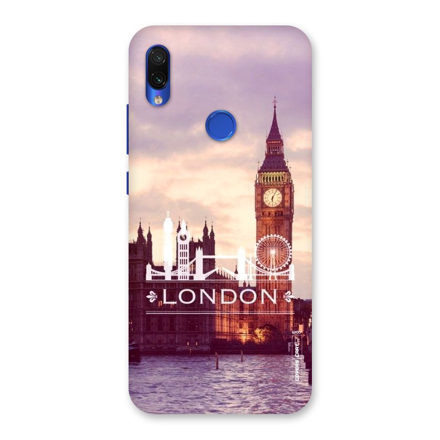City Tower Back Case for Redmi Note 7S