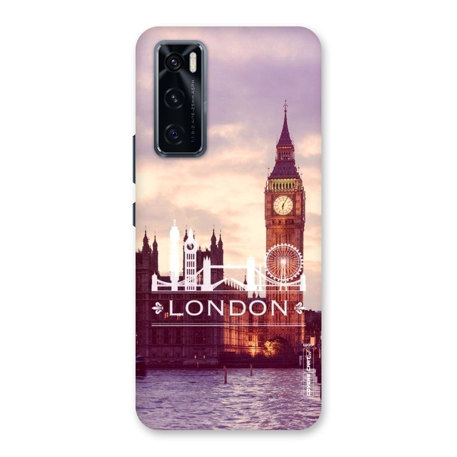City Tower Back Case for Vivo V20 SE