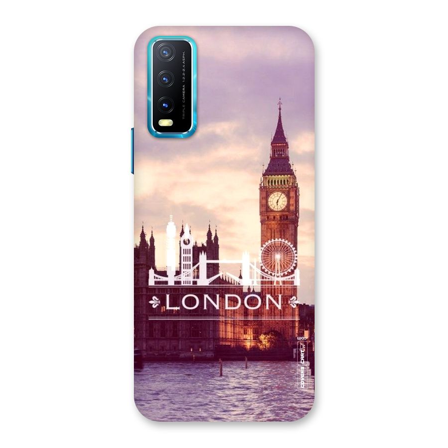 City Tower Back Case for Vivo Y20G