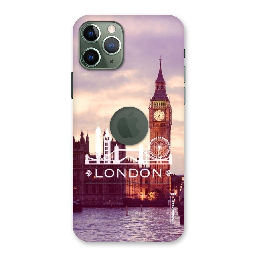City Tower Back Case for iPhone 11 Pro Logo  Cut
