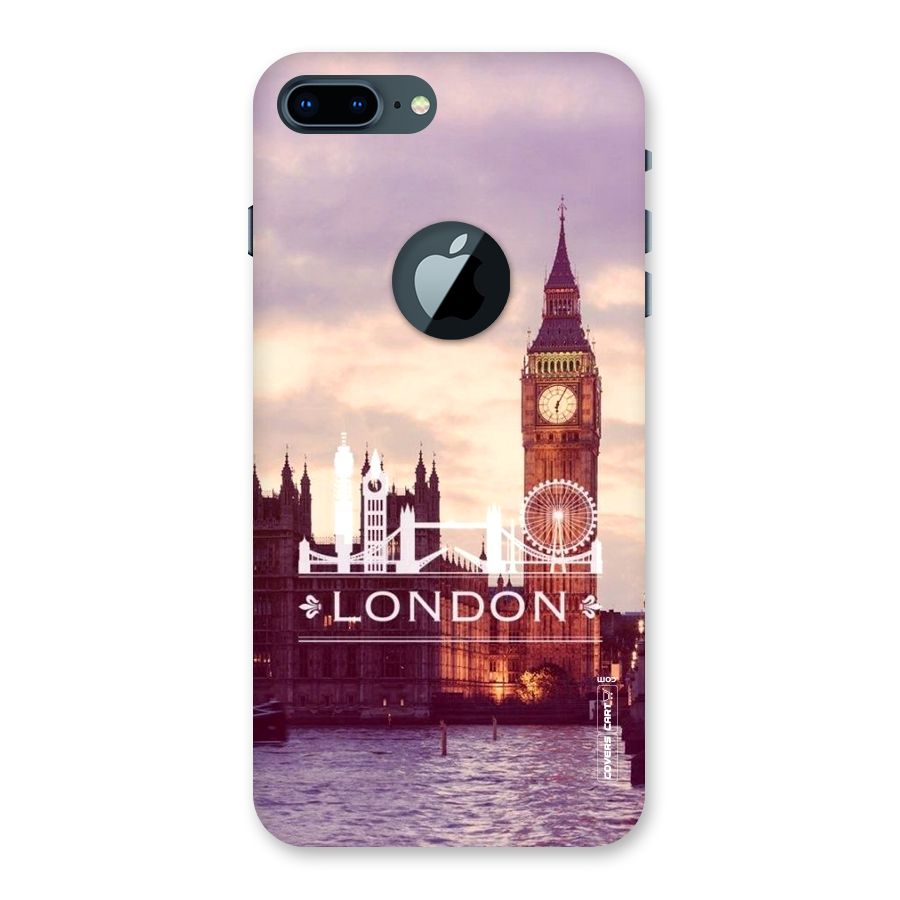 City Tower Back Case for iPhone 7 Plus Logo Cut