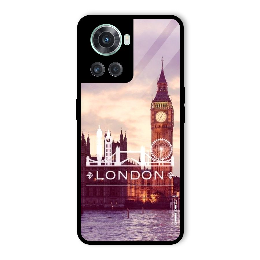City Tower Glass Back Case for OnePlus 10R