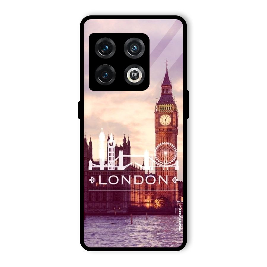 City Tower Glass Back Case for OnePlus 10 Pro 5G