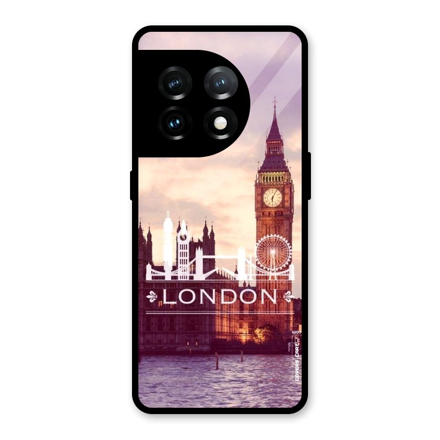 City Tower Glass Back Case for OnePlus 11