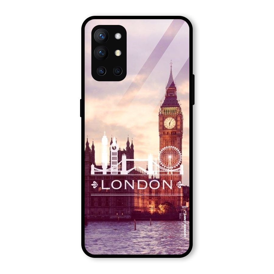 City Tower Glass Back Case for OnePlus 9R