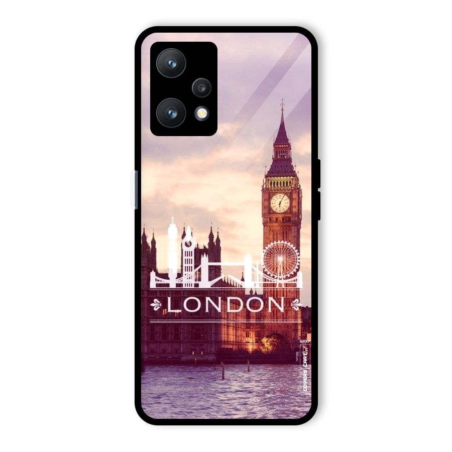 City Tower Glass Back Case for Realme 9 Pro 5G