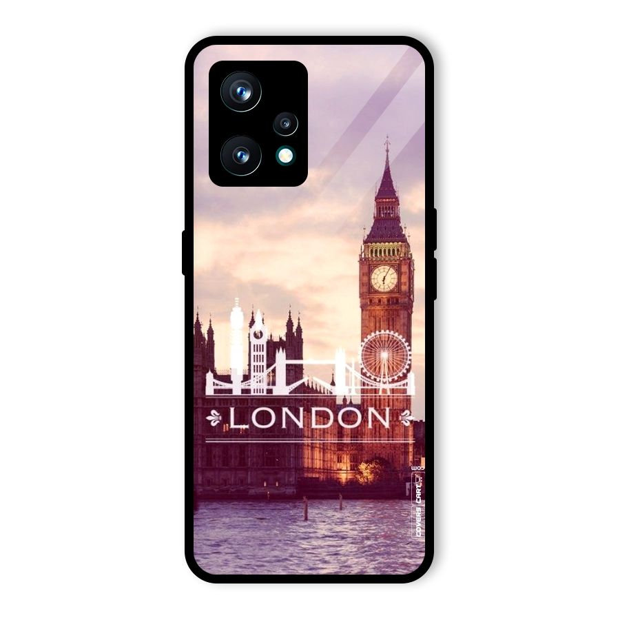 City Tower Glass Back Case for Realme 9 Pro Plus 5G