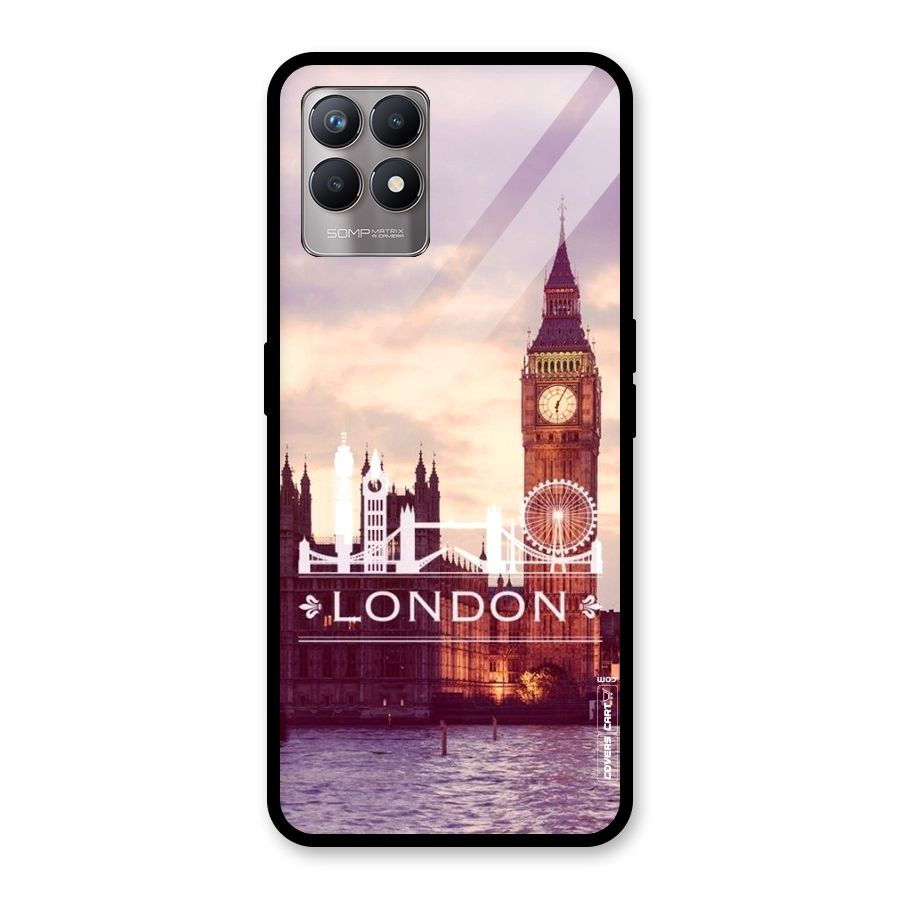 City Tower Glass Back Case for Realme Narzo 50