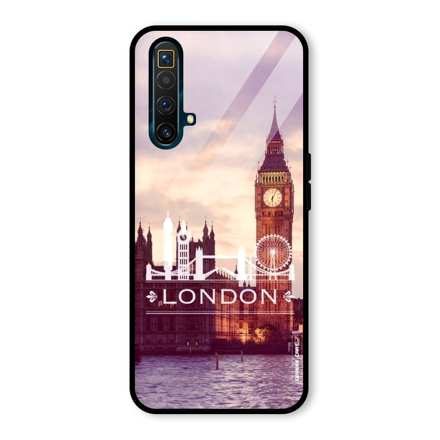 City Tower Glass Back Case for Realme X3 SuperZoom