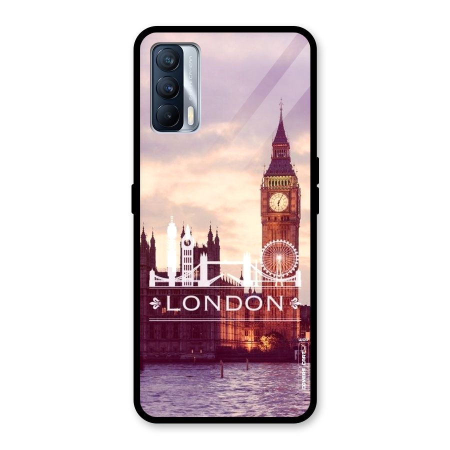 City Tower Glass Back Case for Realme X7