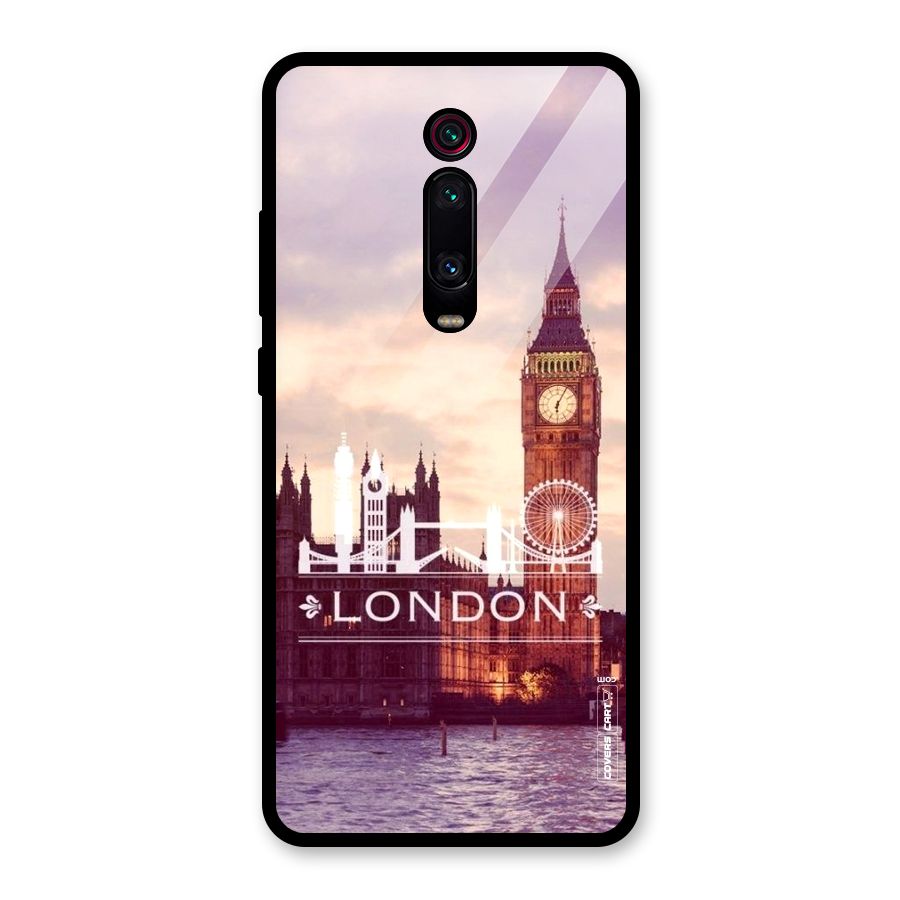 City Tower Glass Back Case for Redmi K20 Pro