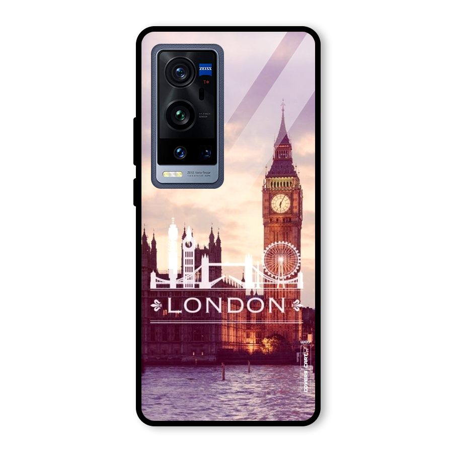 City Tower Glass Back Case for Vivo X60 Pro Plus