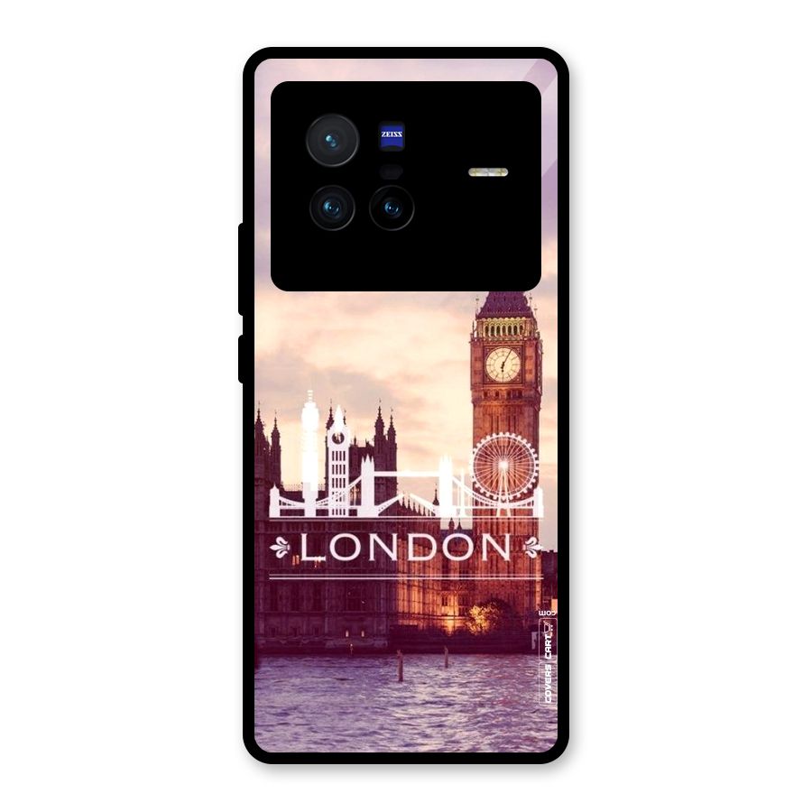 City Tower Glass Back Case for Vivo X80