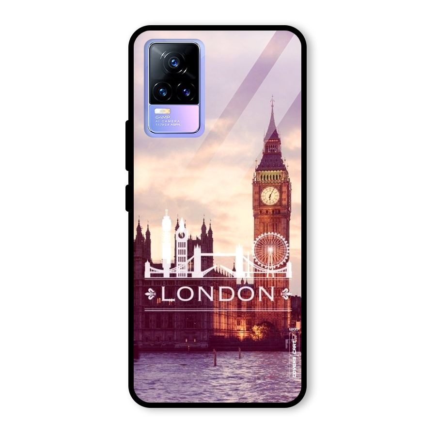 City Tower Glass Back Case for Vivo Y73