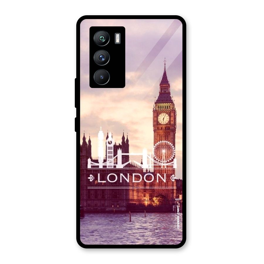 City Tower Glass Back Case for Vivo iQOO 9 SE
