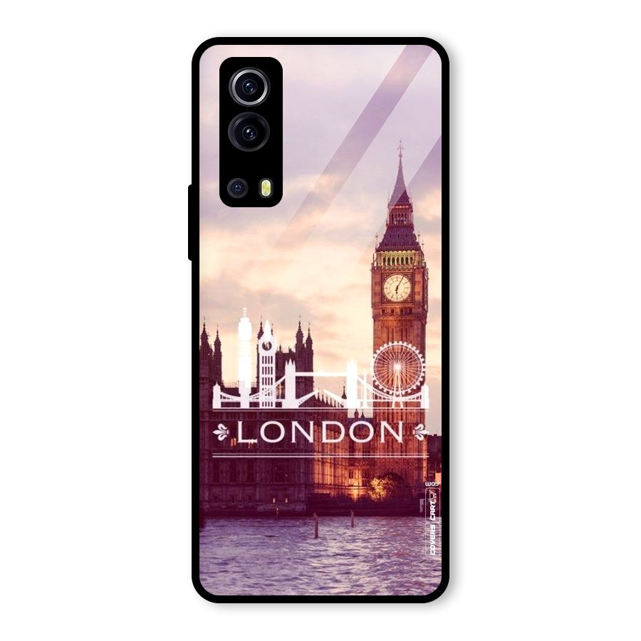 City Tower Glass Back Case for Vivo iQOO Z3