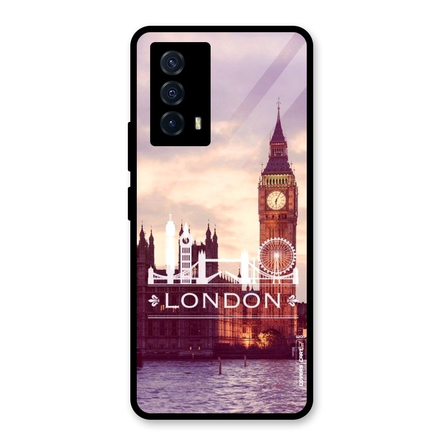 City Tower Glass Back Case for Vivo iQOO Z5