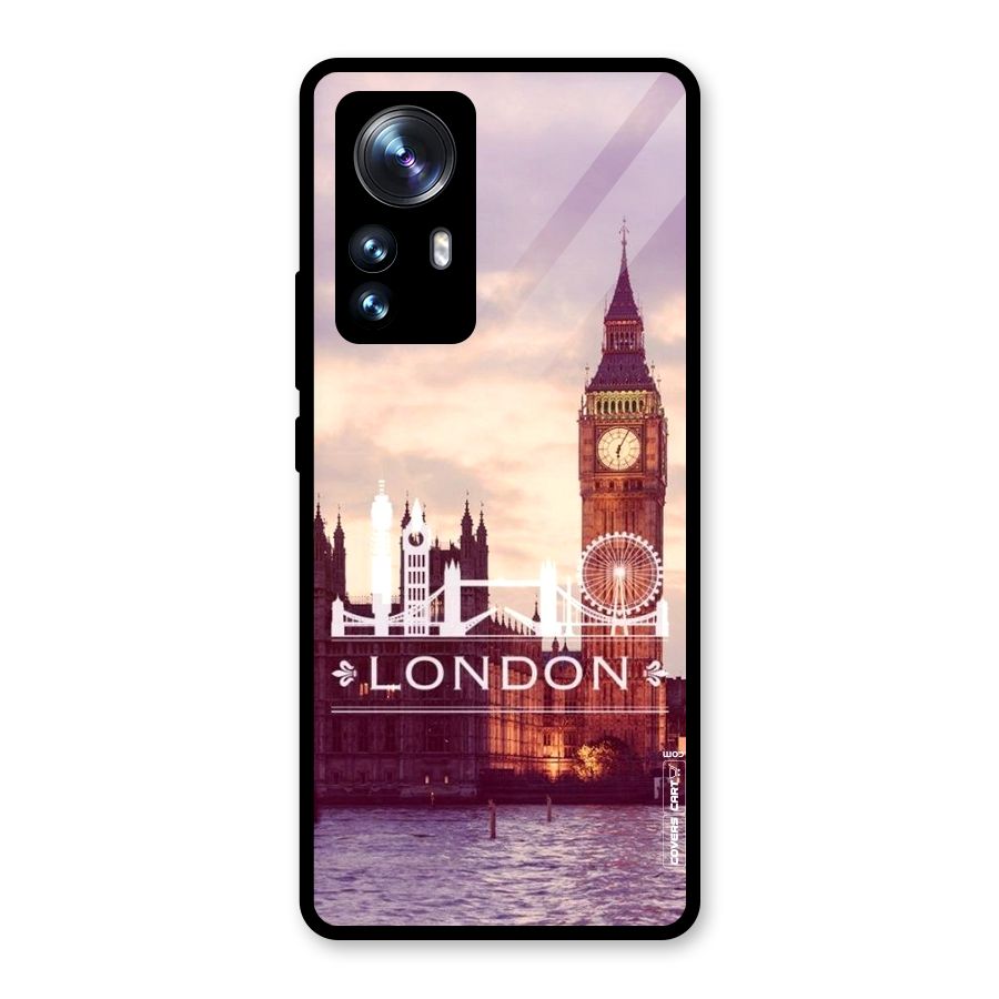 City Tower Glass Back Case for Xiaomi 12 Pro