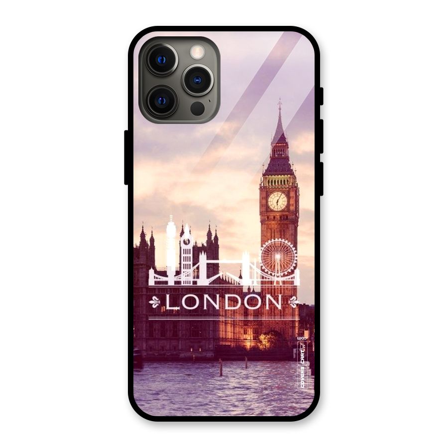 City Tower Glass Back Case for iPhone 12 Pro Max