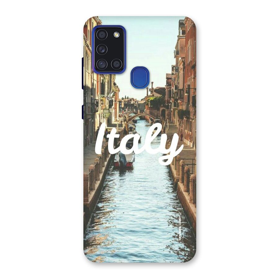 City Travel Back Case for Galaxy A21s